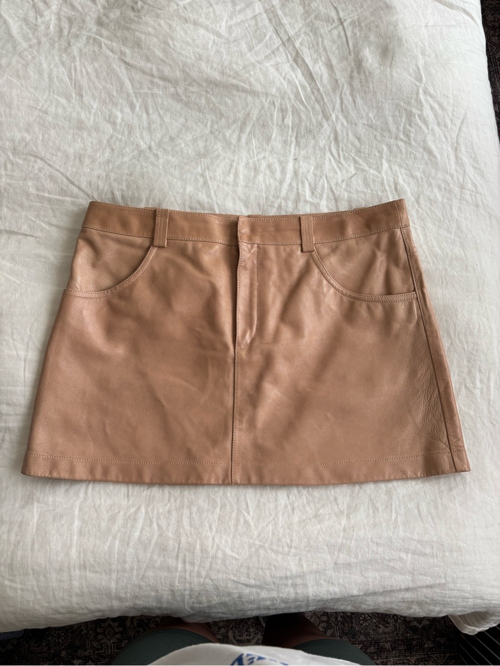 Chloé Lambskin Mini Skirt